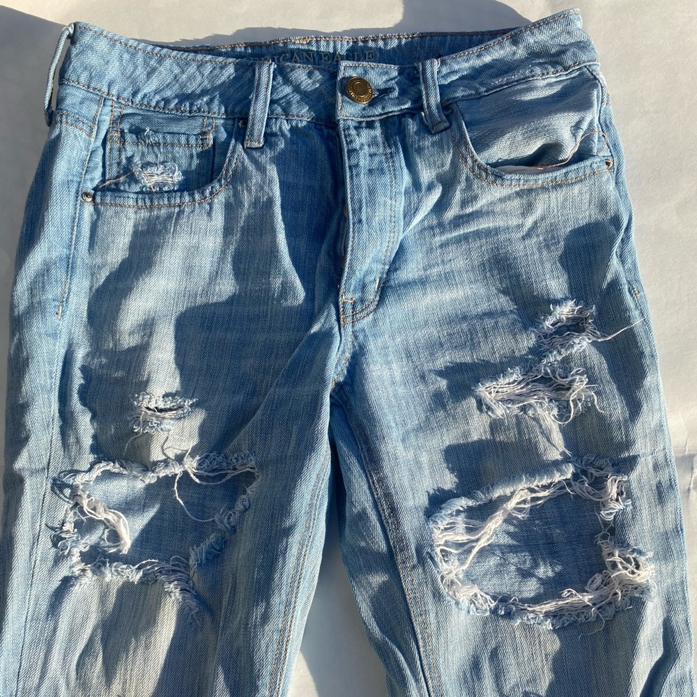 american eagle hippie mom jeans!